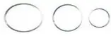 [97033353317] Steel ring Rear Porsche Panamera (2010-2013)